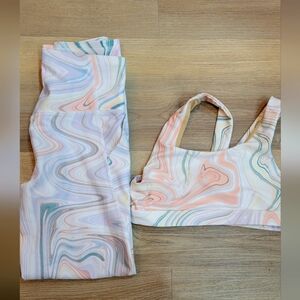 Girls Matching Leggings and Top